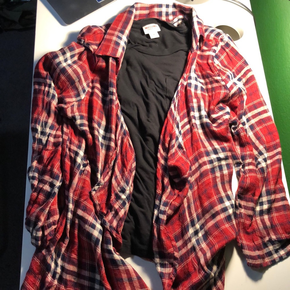 Red flannel shirt